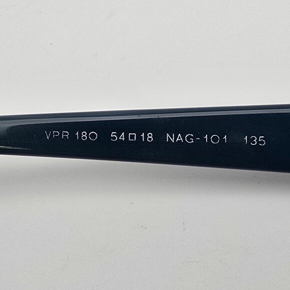 *SOLD* Prada VPR 18O NAG-1O1 Spotted Blue Havana Eyeglasses Frame w/ Flexhinge - Picture 7 of 12